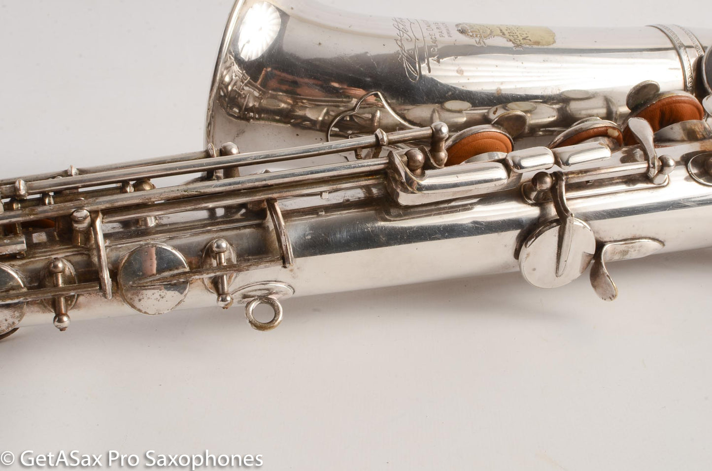 Selmer Modele 26 Alto Saxophone Original Silver Plate Great Deal! 7899
