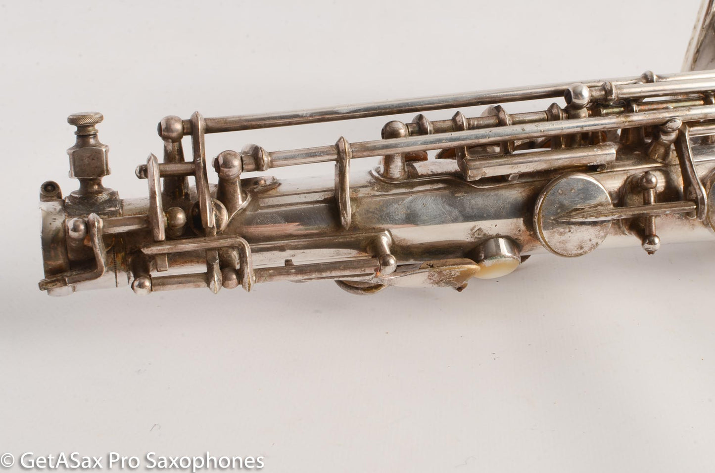 Selmer Modele 26 Alto Saxophone Original Silver Plate Great Deal! 7899