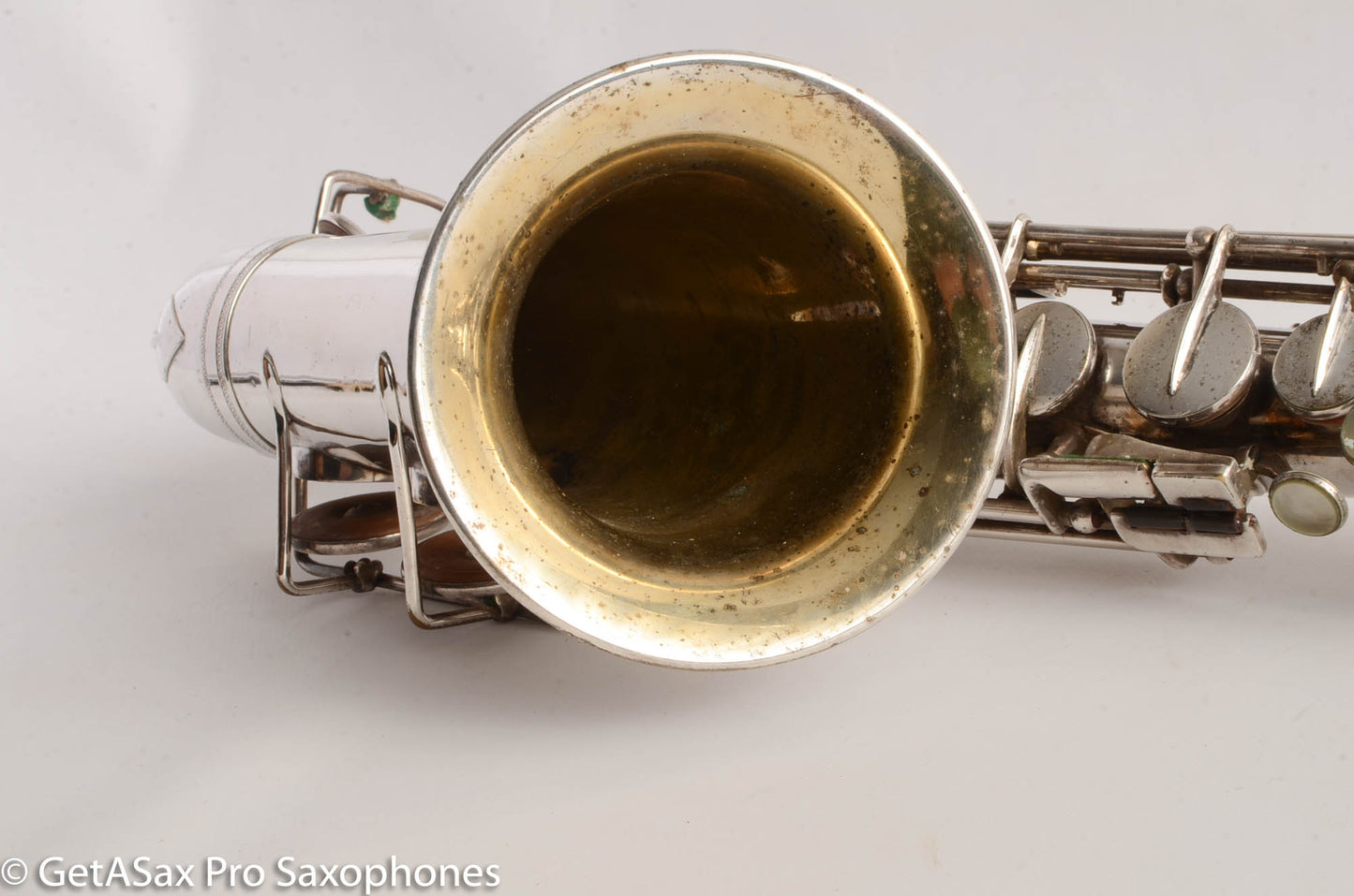 Selmer Modele 26 Alto Saxophone Original Silver Plate Great Deal! 7899