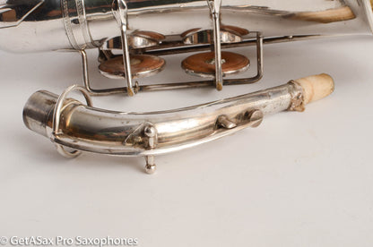 Selmer Modele 26 Alto Saxophone Original Silver Plate Great Deal! 7899