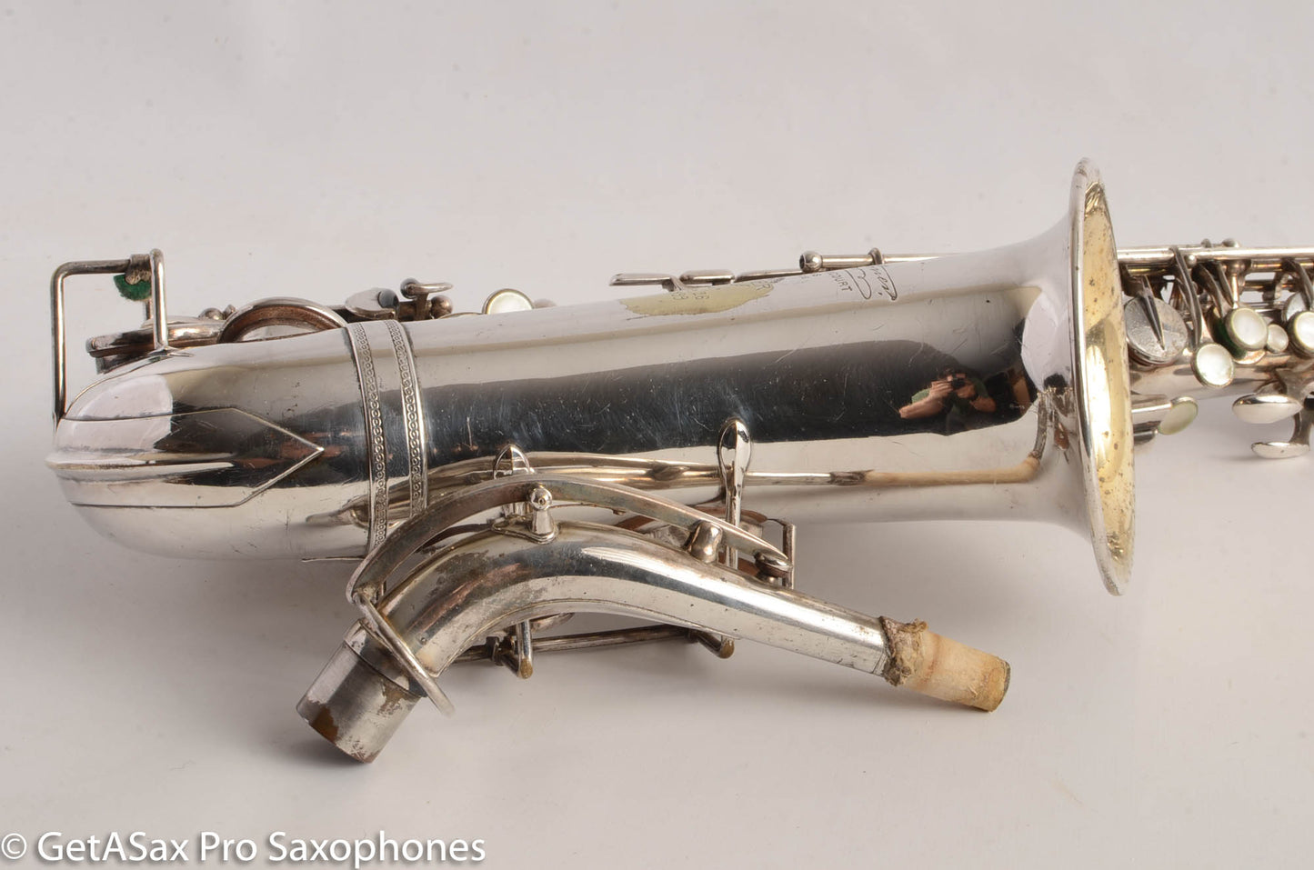 Selmer Modele 26 Alto Saxophone Original Silver Plate Great Deal! 7899
