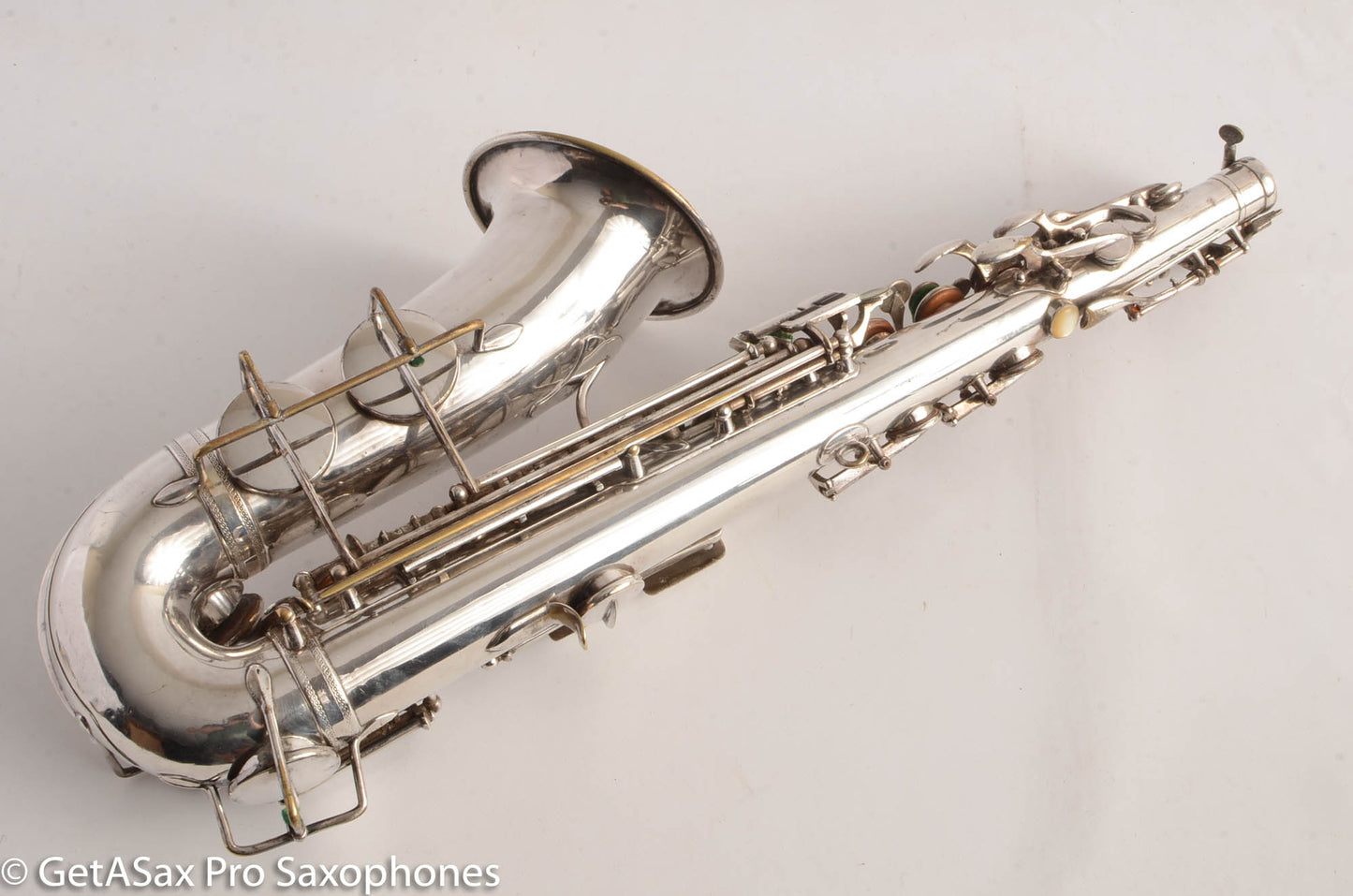 Selmer Modele 26 Alto Saxophone Original Silver Plate Great Deal! 7899
