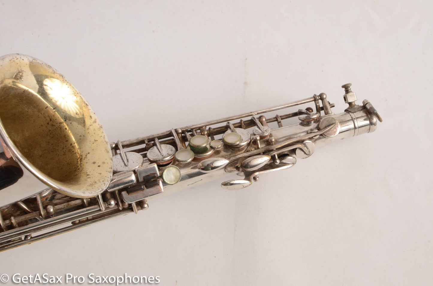 Selmer Modele 26 Alto Saxophone Original Silver Plate Great Deal! 7899