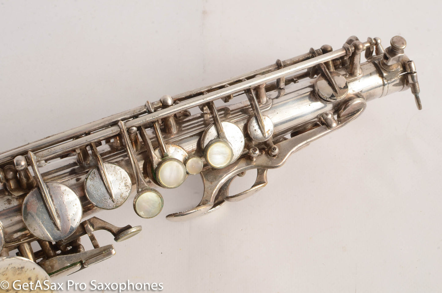 Selmer Modele 26 Alto Saxophone Original Silver Plate Great Deal! 7899