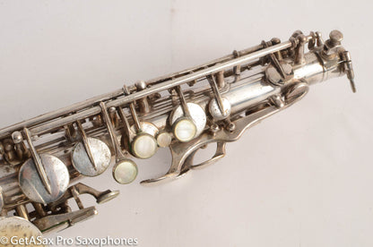 Selmer Modele 26 Alto Saxophone Original Silver Plate Great Deal! 7899