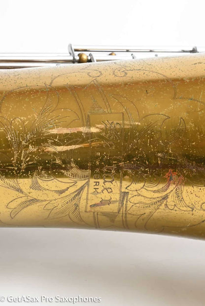 Buescher True Tone Selmer Stencil Baritone Low Bb Reunion Blues Case 125979