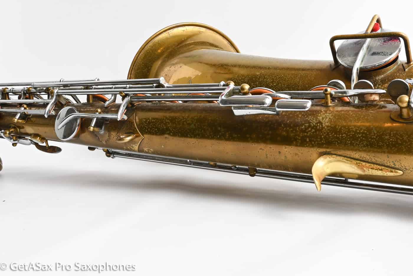 Buescher True Tone Selmer Stencil Baritone Low Bb Reunion Blues Case 125979