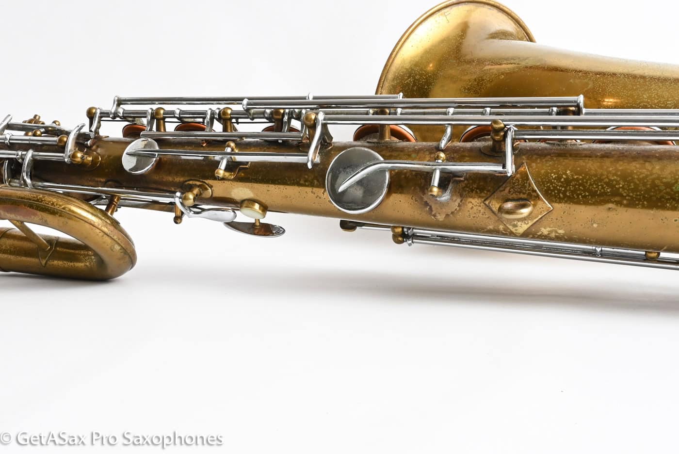 Buescher True Tone Selmer Stencil Baritone Low Bb Reunion Blues Case 125979