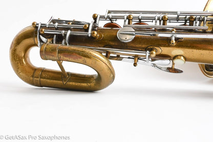 Buescher True Tone Selmer Stencil Baritone Low Bb Reunion Blues Case 125979