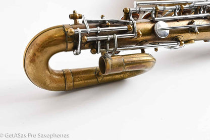 Buescher True Tone Selmer Stencil Baritone Low Bb Reunion Blues Case 125979