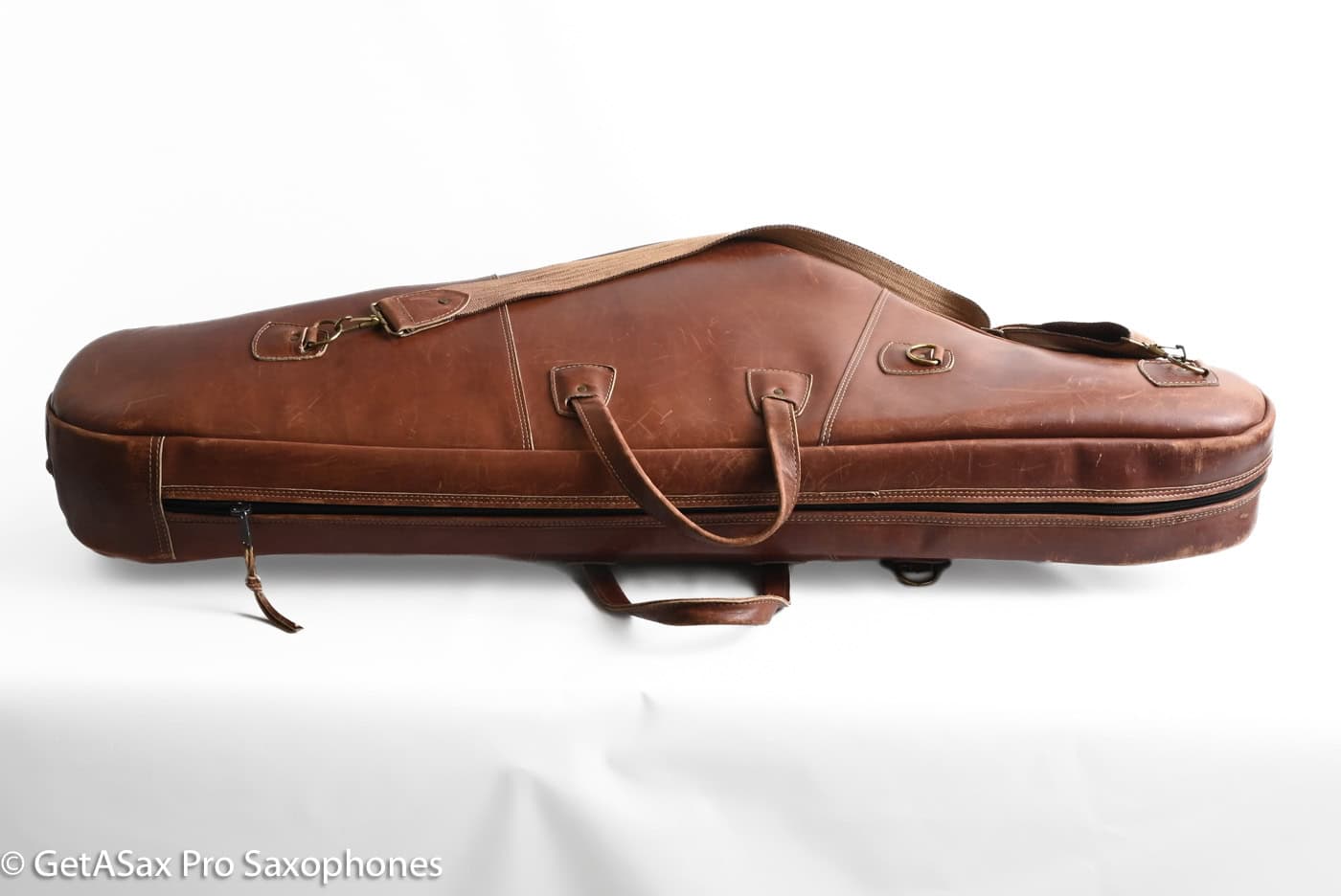 Buescher True Tone Selmer Stencil Baritone Low Bb Reunion Blues Case 125979