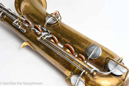 Buescher True Tone Selmer Stencil Baritone Low Bb Reunion Blues Case 125979