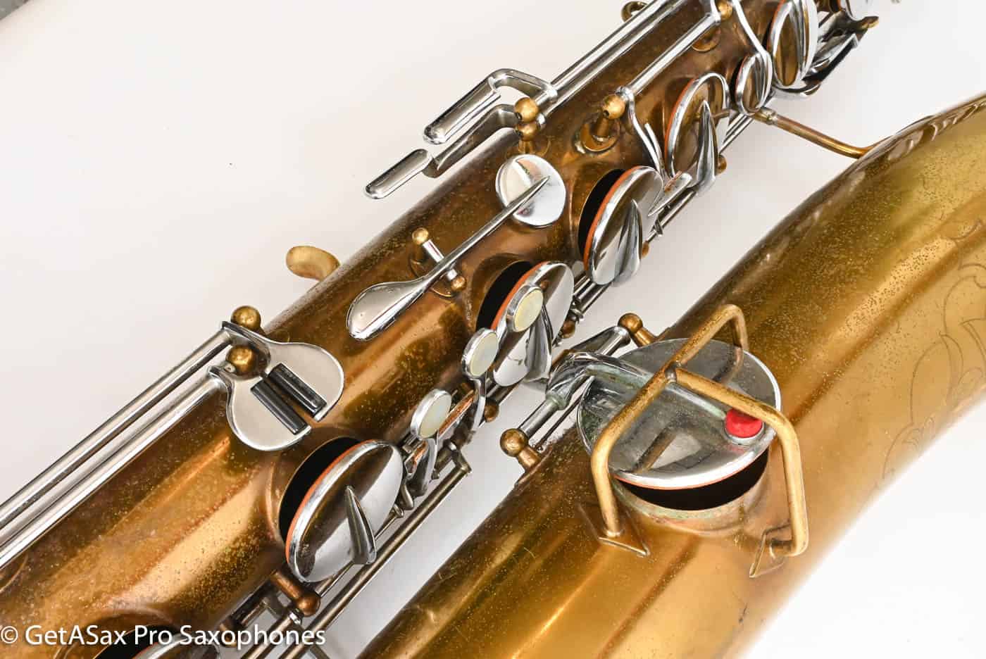 Buescher True Tone Selmer Stencil Baritone Low Bb Reunion Blues Case 125979