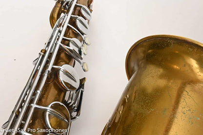 Buescher True Tone Selmer Stencil Baritone Low Bb Reunion Blues Case 125979