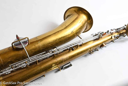 Buescher True Tone Selmer Stencil Baritone Low Bb Reunion Blues Case 125979