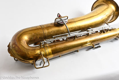 Buescher True Tone Selmer Stencil Baritone Low Bb Reunion Blues Case 125979