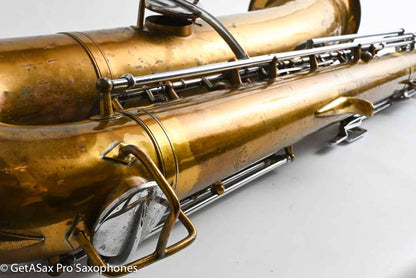 Buescher True Tone Selmer Stencil Baritone Low Bb Reunion Blues Case 125979