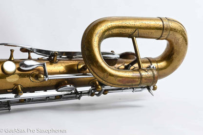 Buescher True Tone Selmer Stencil Baritone Low Bb Reunion Blues Case 125979