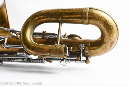 Buescher True Tone Selmer Stencil Baritone Low Bb Reunion Blues Case 125979