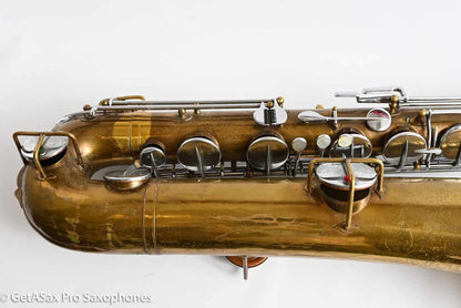 Buescher True Tone Selmer Stencil Baritone Low Bb Reunion Blues Case 125979