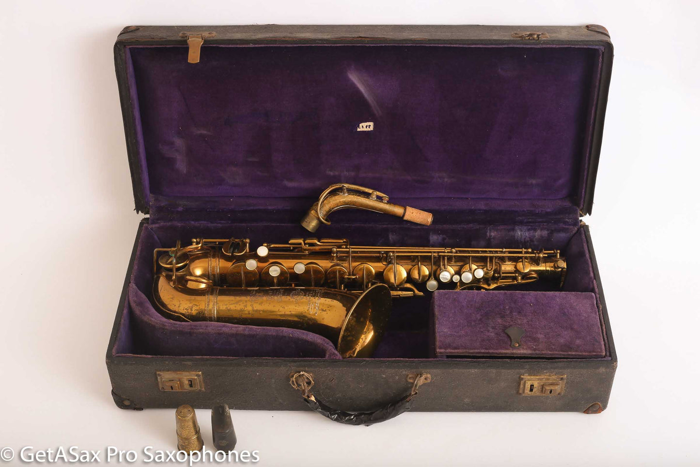 Selmer New Large Bore Alto Saxophone 1930 11816 Old Pads Good Condition