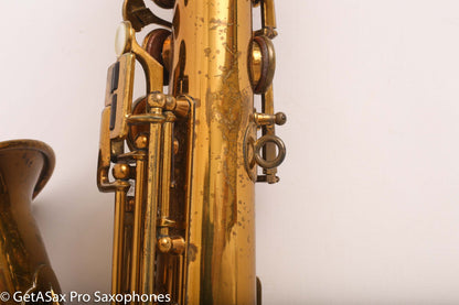 Selmer New Large Bore Alto Saxophone 1930 11816 Old Pads Good Condition