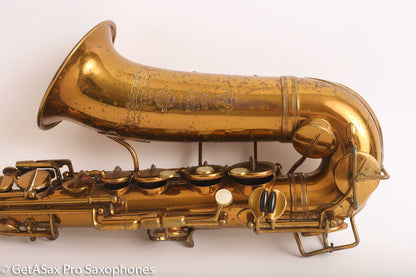Selmer New Large Bore Alto Saxophone 1930 11816 Old Pads Good Condition