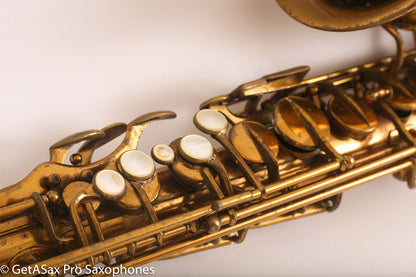 Selmer New Large Bore Alto Saxophone 1930 11816 Old Pads Good Condition
