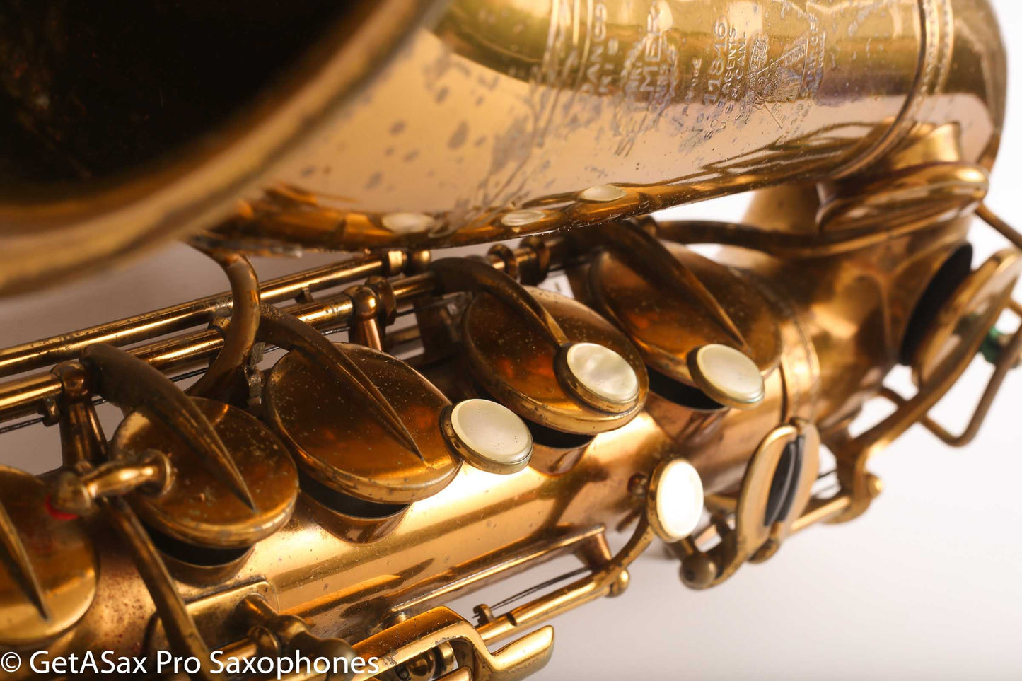 Selmer New Large Bore Alto Saxophone 1930 11816 Old Pads Good Condition