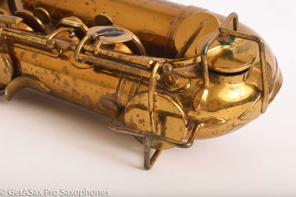 Selmer New Large Bore Alto Saxophone 1930 11816 Old Pads Good Condition