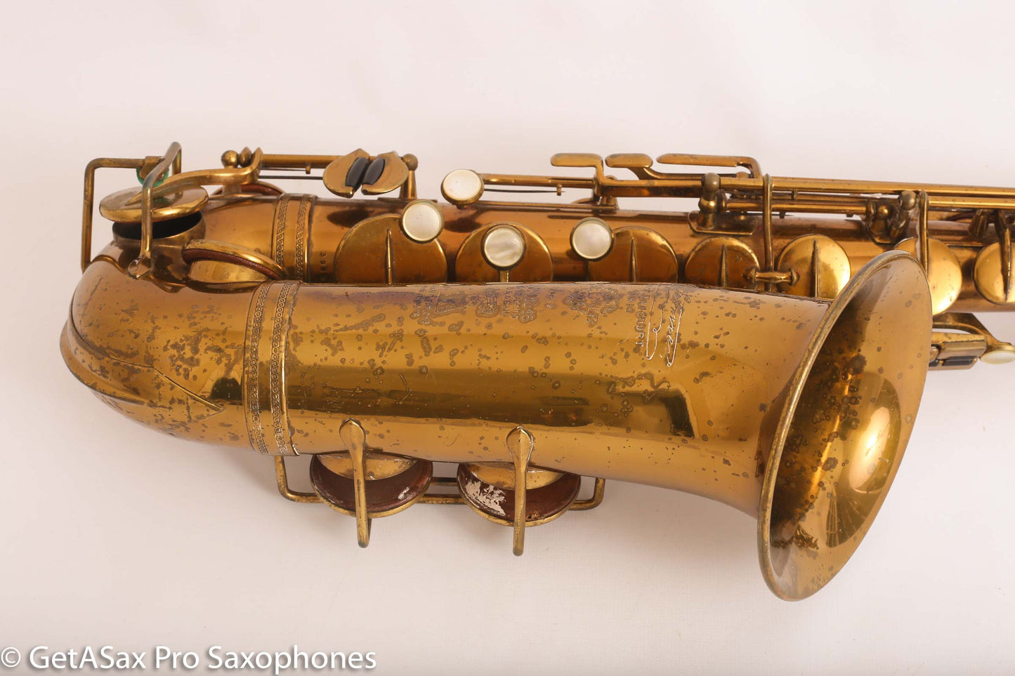 Selmer New Large Bore Alto Saxophone 1930 11816 Old Pads Good Condition