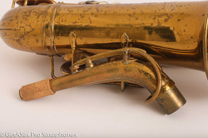Selmer New Large Bore Alto Saxophone 1930 11816 Old Pads Good Condition