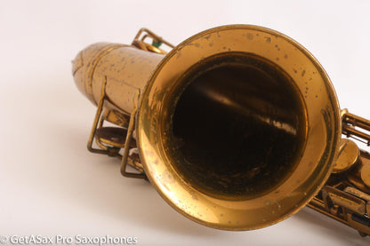 Selmer New Large Bore Alto Saxophone 1930 11816 Old Pads Good Condition
