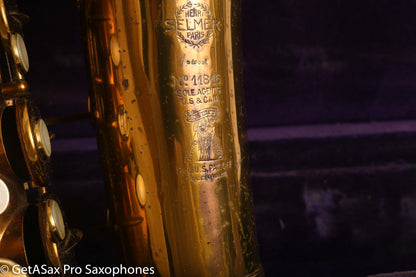 Selmer New Large Bore Alto Saxophone 1930 11816 Old Pads Good Condition