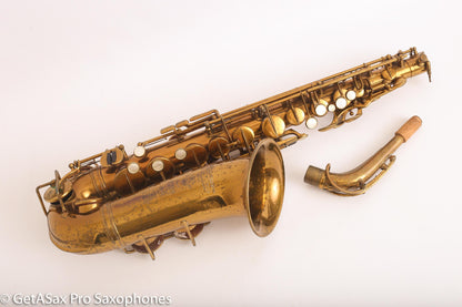 Selmer New Large Bore Alto Saxophone 1930 11816 Old Pads Good Condition