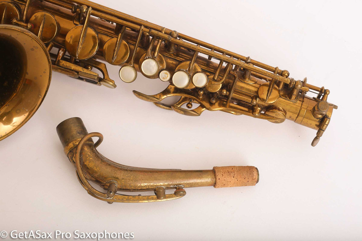 Selmer New Large Bore Alto Saxophone 1930 11816 Old Pads Good Condition