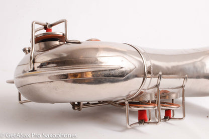 Selmer New Largebore Tenor Original Silver Very Good Condition 8576