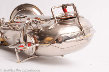 Selmer New Largebore Tenor Original Silver Very Good Condition 8576