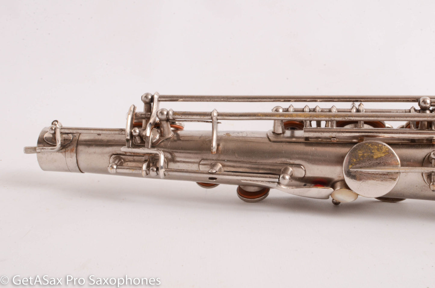Selmer New Largebore Tenor Original Silver Very Good Condition 8576
