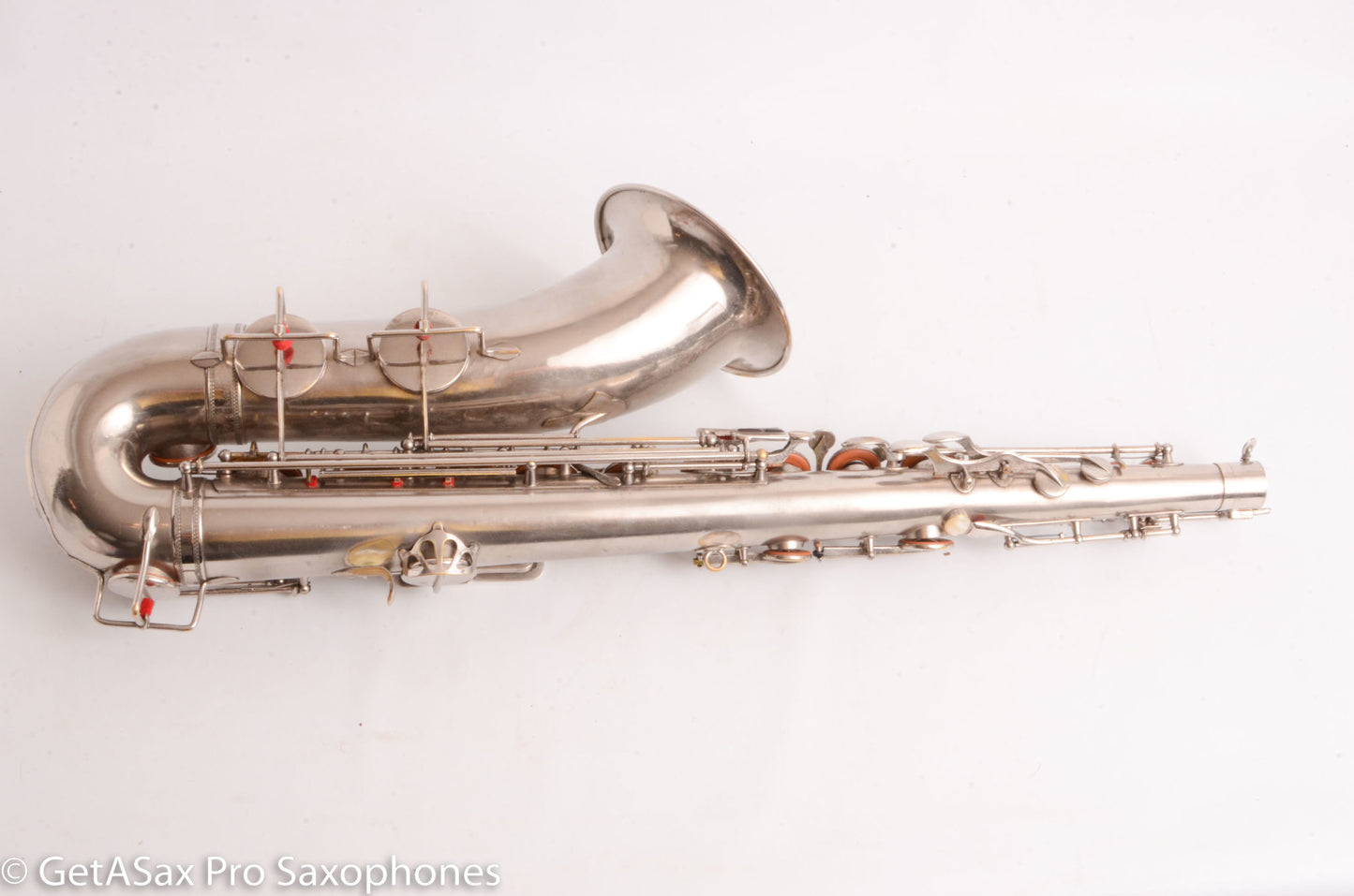 Selmer New Largebore Tenor Original Silver Very Good Condition 8576