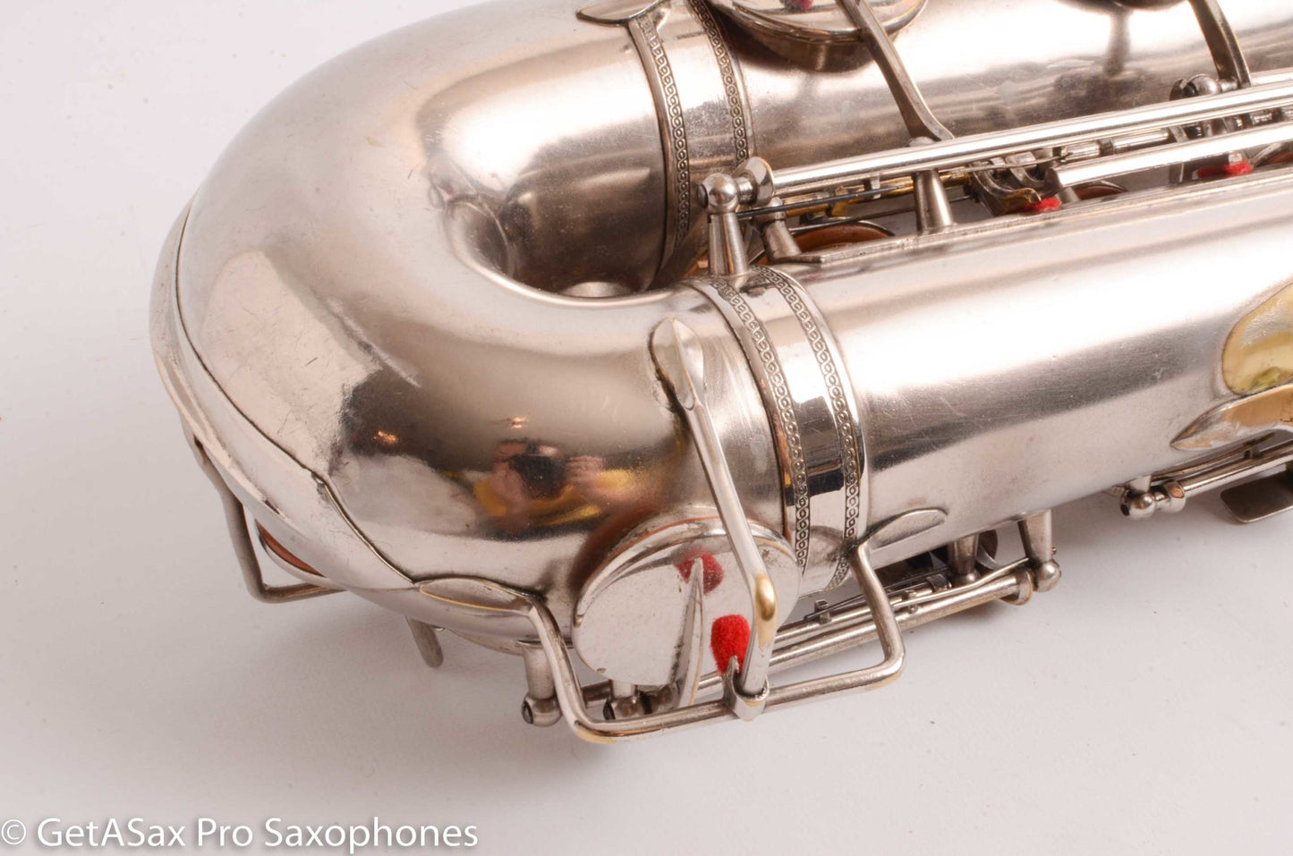 Selmer New Largebore Tenor Original Silver Very Good Condition 8576