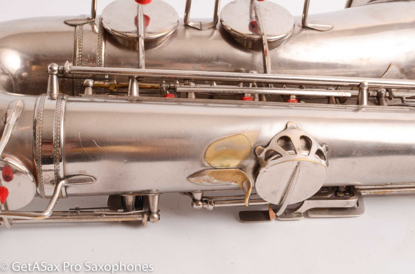 Selmer New Largebore Tenor Original Silver Very Good Condition 8576