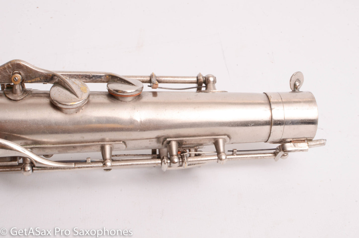Selmer New Largebore Tenor Original Silver Very Good Condition 8576