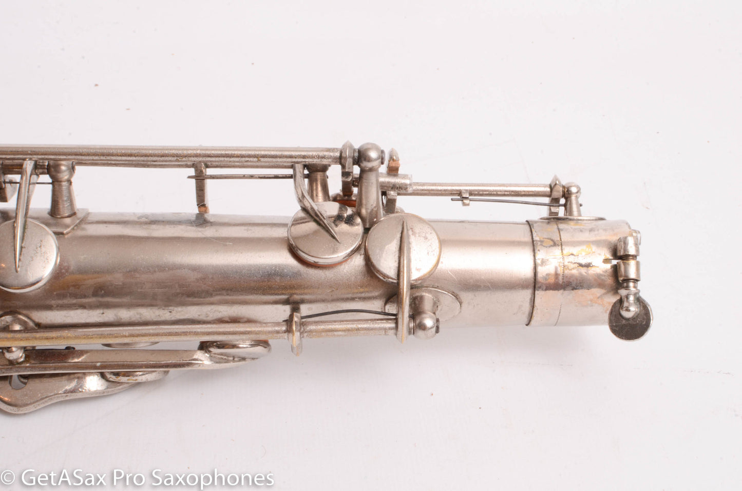 Selmer New Largebore Tenor Original Silver Very Good Condition 8576