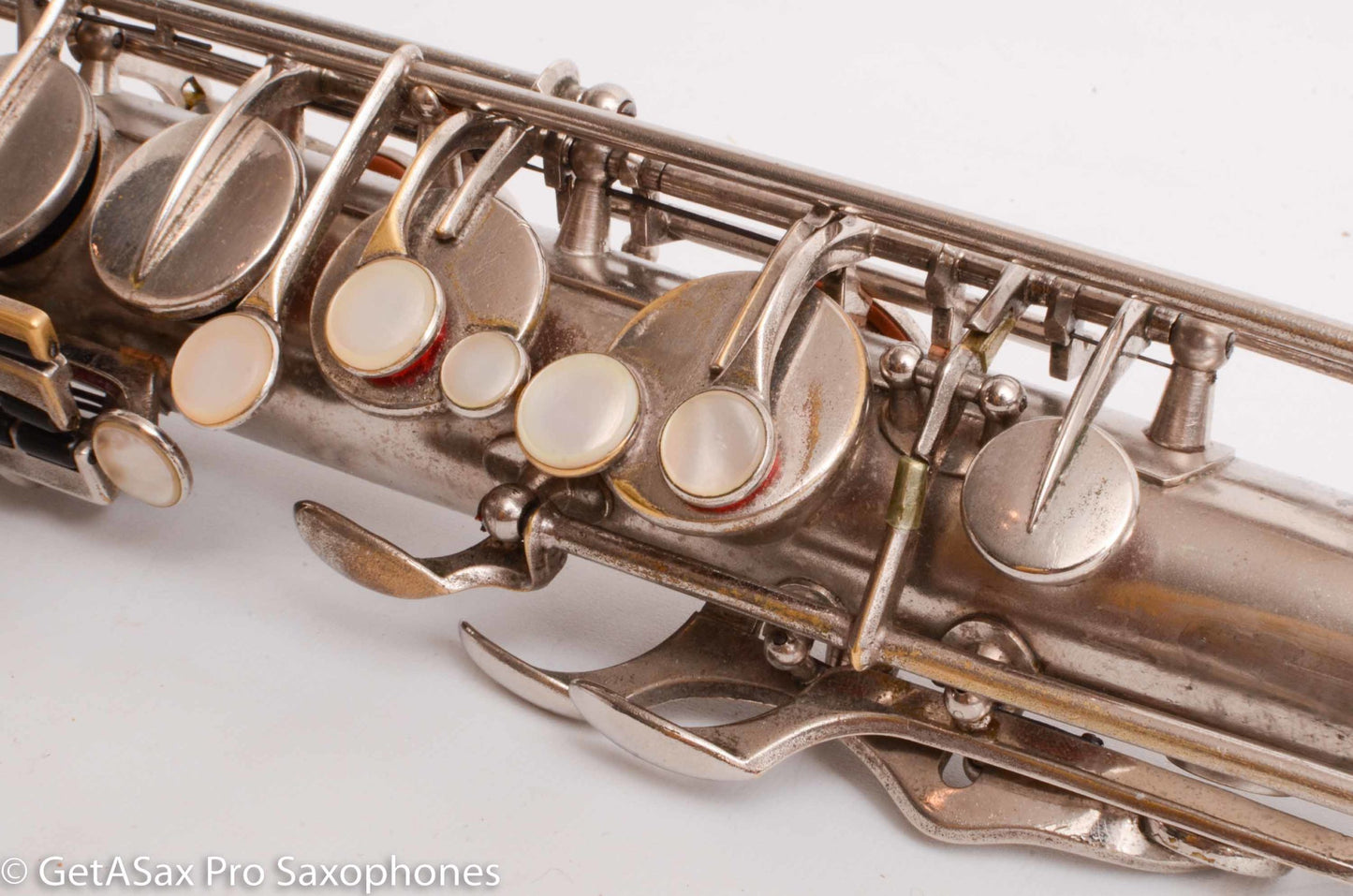 Selmer New Largebore Tenor Original Silver Very Good Condition 8576