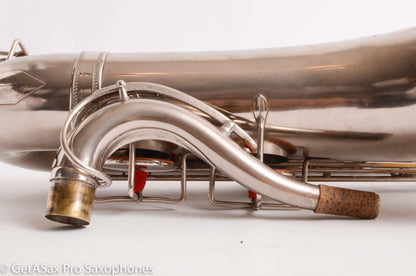 Selmer New Largebore Tenor Original Silver Very Good Condition 8576