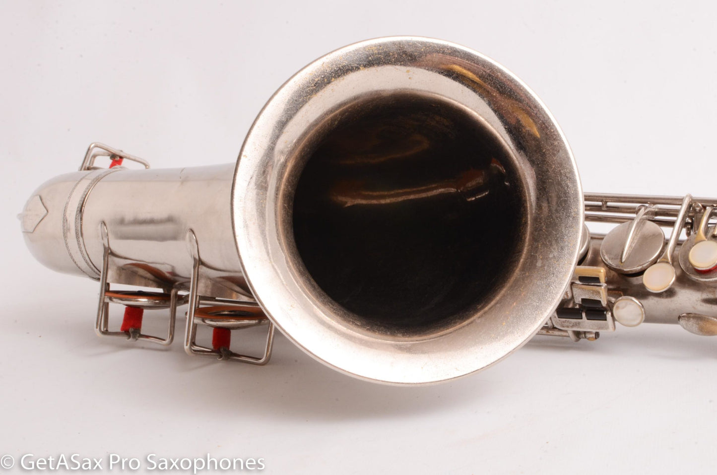 Selmer New Largebore Tenor Original Silver Very Good Condition 8576