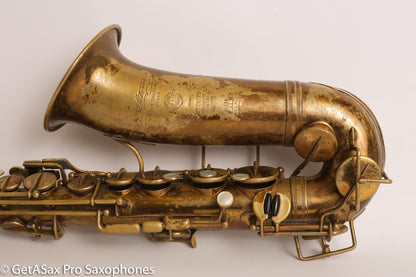 Selmer New LargeBore Alto Original Lacquer Recent Overhaul 11770