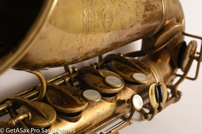 Selmer New LargeBore Alto Original Lacquer Recent Overhaul 11770