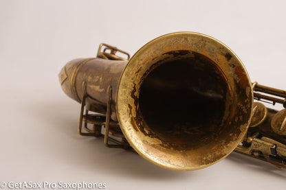 Selmer New LargeBore Alto Original Lacquer Recent Overhaul 11770